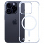 3mk Just20g MagCase Apple iPhone 15 Pro smartphone case, transparent