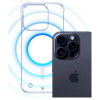3mk Just20g MagCase Apple iPhone 15 Pro smartphone case, transparent
