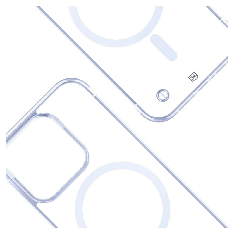 3mk Just20g MagCase Apple iPhone 15 Pro Max smartphone case, transparent