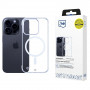 3mk Just20g MagCase Apple iPhone 16 Pro Max smartphone case, transparent