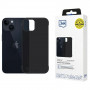 3mk Just20g Matt Case Apple iPhone 15 Plus smartphone case, matte black