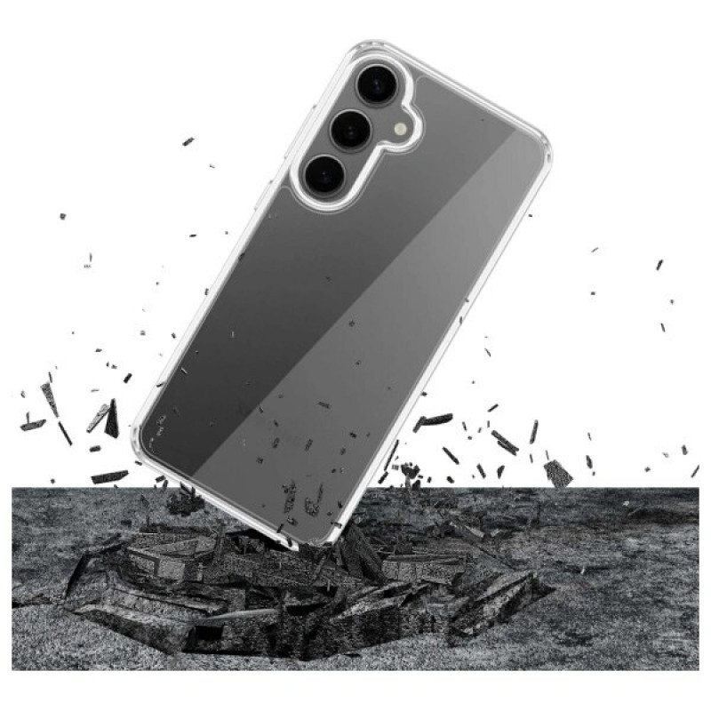 3MK Armor Case for Samsung Galaxy S25+, transparent, polycarbonate