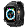 Spigen Rugged Armor Pro Strap Case for Apple Watch Ultra 1 / 2 / 3 49 mm, Black
