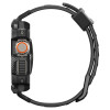 Spigen Rugged Armor Pro Strap Case for Apple Watch Ultra 1 / 2 / 3 49 mm, Black