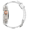 Spigen Rugged Armor Pro Strap Case for Apple Watch Ultra 49 mm, Crystal Clear