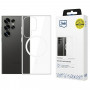 3MK Clear MagCase for Samsung Galaxy S25 Ultra, MagSafe, transparent