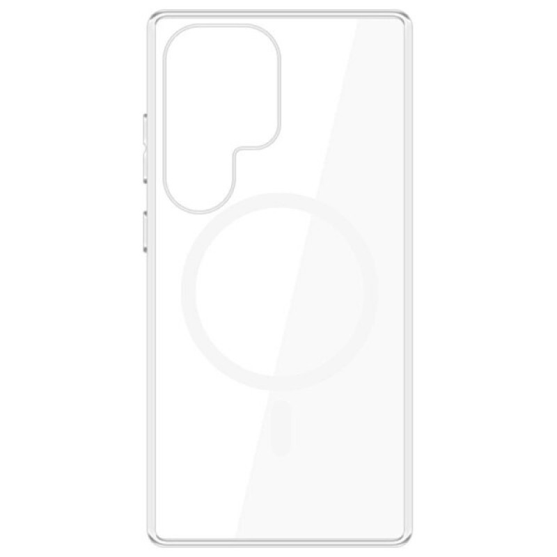 3MK Clear MagCase for Samsung Galaxy S25 Ultra, MagSafe, transparent