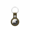 Apple AirTag FineWoven Key Ring, Dark Olive