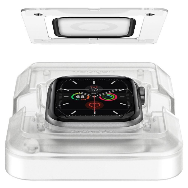 Spigen ProFlex EZ Fit AFL01220 hybrid glass screen protector for Apple Watch 4/5/6/7/8/9/SE 44/45 mm