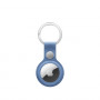 Apple AirTag FineWoven Key Ring, Wildflower Blue