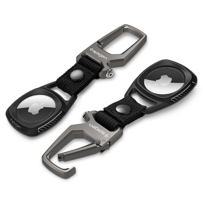 Spigen Rugged Armor Case for Apple AirTag, Matte Black