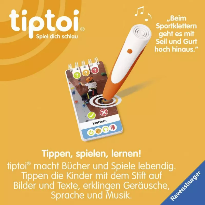 Ravensburger tiptoi Wieso? Weshalb? Warum? Quiz Sport, German edition