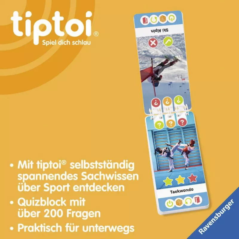 Ravensburger tiptoi Wieso? Weshalb? Warum? Quiz Sport, German edition
