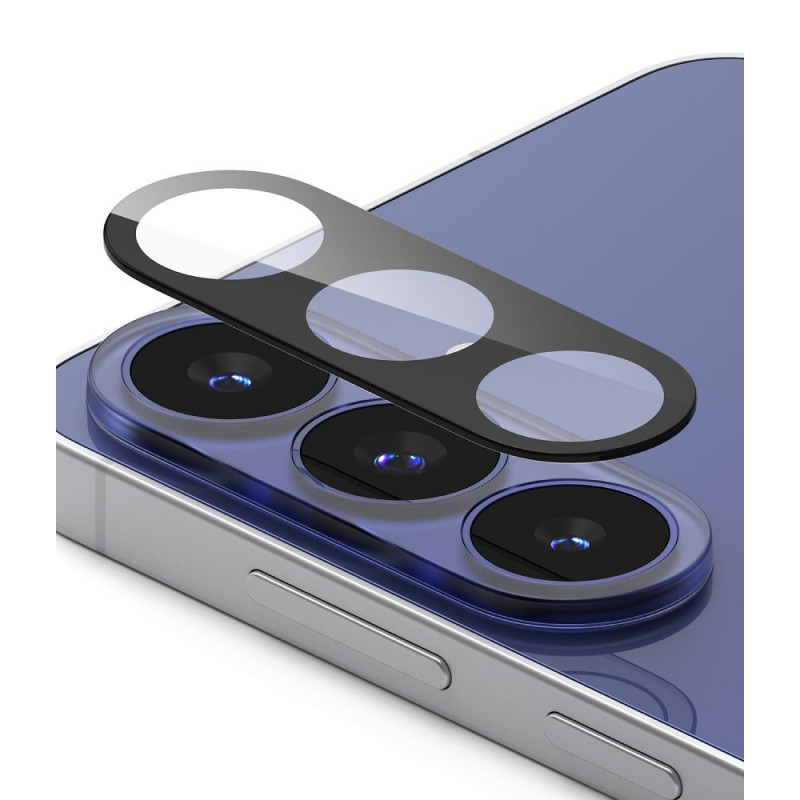 Ringke Camera Full Cover Samsung Galaxy S26 FE camera lens protector, 9H tempered glass, black (2 pcs)