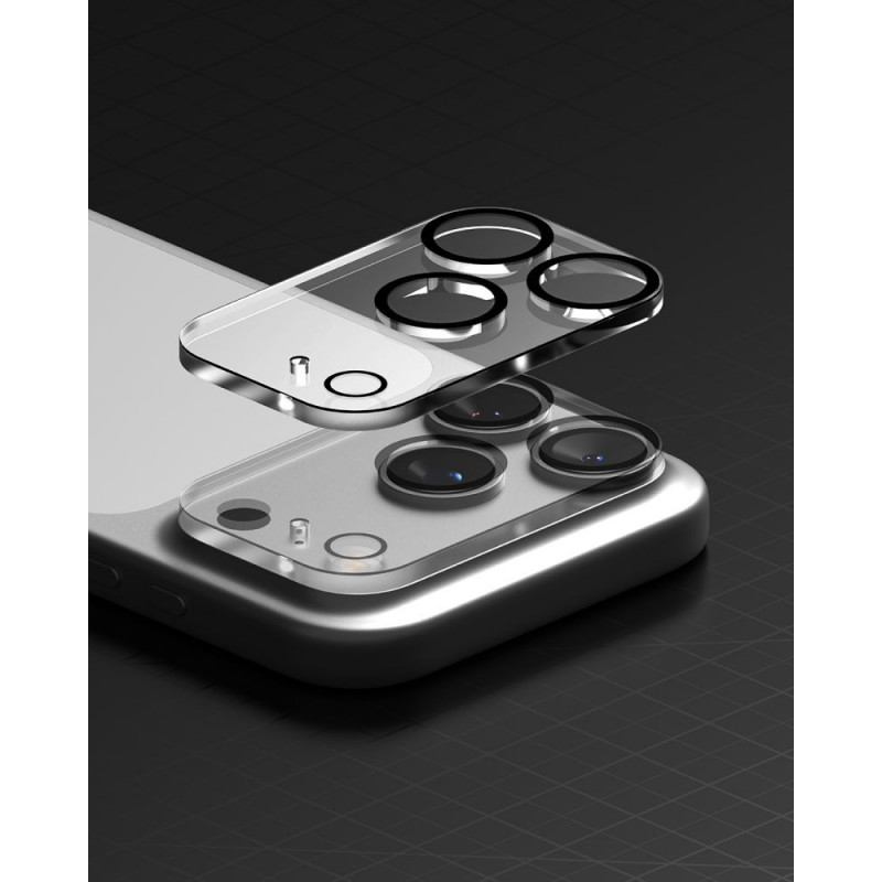 Ringke Camera Full Cover Apple iPhone 18 Pro camera lens protector, 9H tempered glass, black (2 pcs)