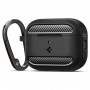 Spigen Rugged Armor ACS09822 Case for Apple AirPods Pro 3, Matte Black