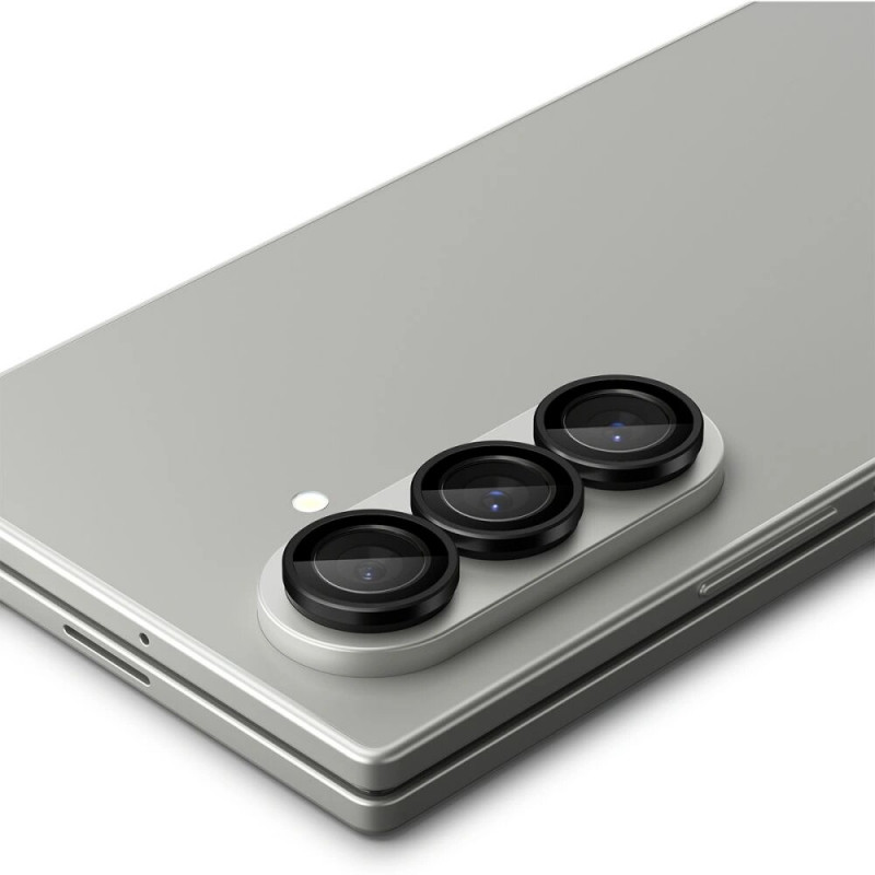 Spigen Optik Pro HD Glas.tR EZ Fit AGL09581 Camera Protector for Samsung Galaxy Z Fold 7 / 8 Ultra, Black (2 pcs)
