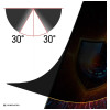 3MK Silky Matt Privacy Matte Privacy Screen Protector Film for Xiaomi 14