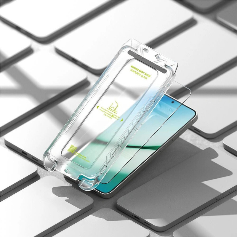Ringke Easy Slide Tempered Glass for Samsung Galaxy S24 / S25, Clear (2 pcs)