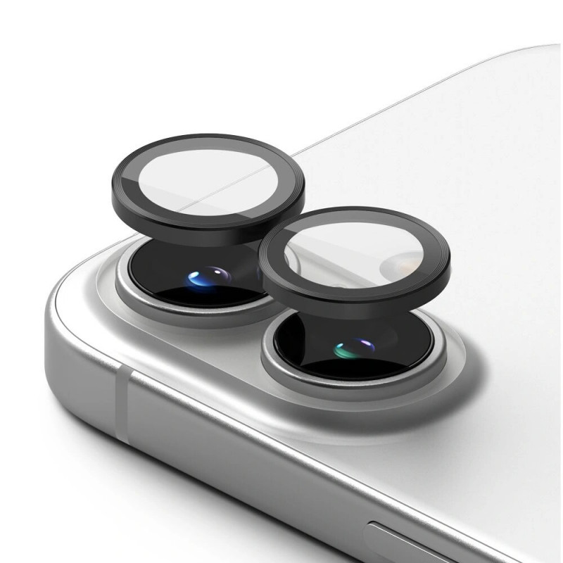 Ringke Camera Frame Protector for Apple iPhone 16 / 16 Plus, Black (2 pcs)