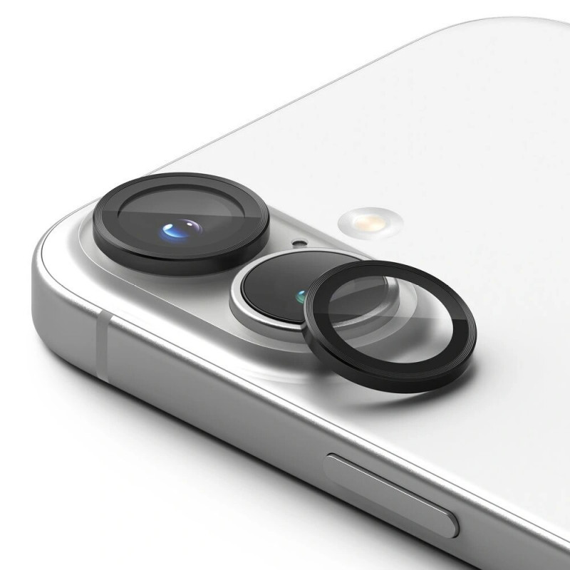 Ringke Camera Frame Protector for Apple iPhone 16 / 16 Plus, Black (2 pcs)