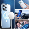 Tech-Protect Flexair Hybrid MagSafe Apple iPhone 14 Case (THP1335), Clear