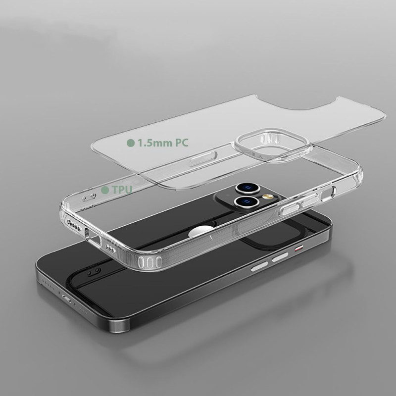 Tech-Protect Flexair Hybrid Apple iPhone 14 Case (THP1343), Clear