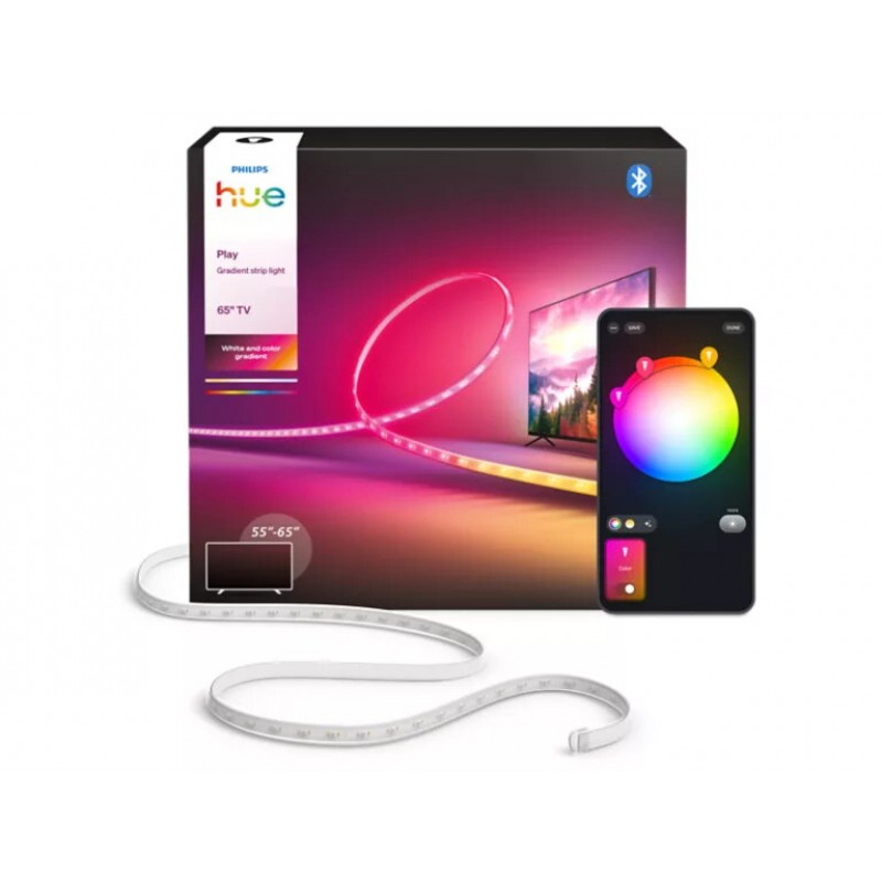 Philips Hue Play Gradient Lightstrip for 65 inch TV