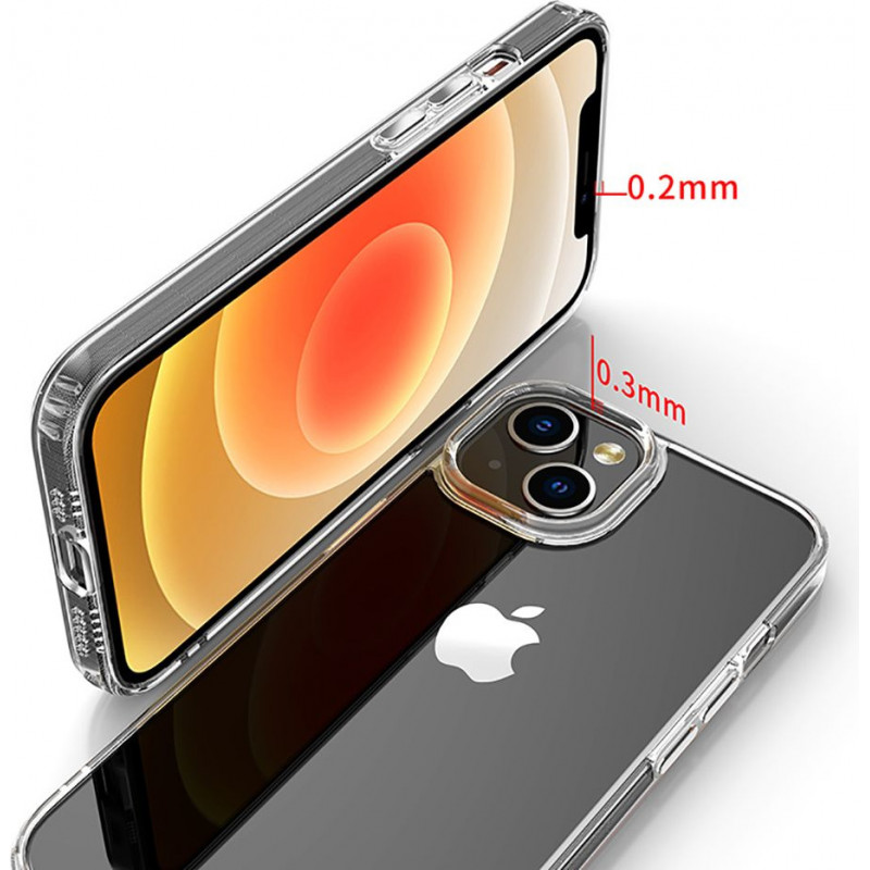 Tech-Protect Flexair Hybrid Apple iPhone 13 Case, Clear