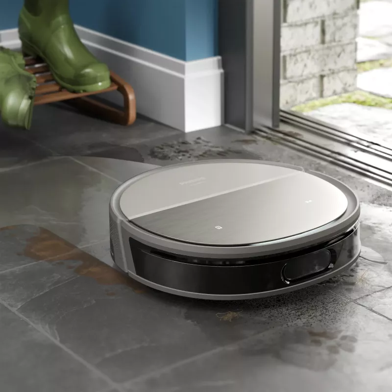 Philips HomeRun 9000 Series XU9100/10 Aqua robot vacuum cleaner, black