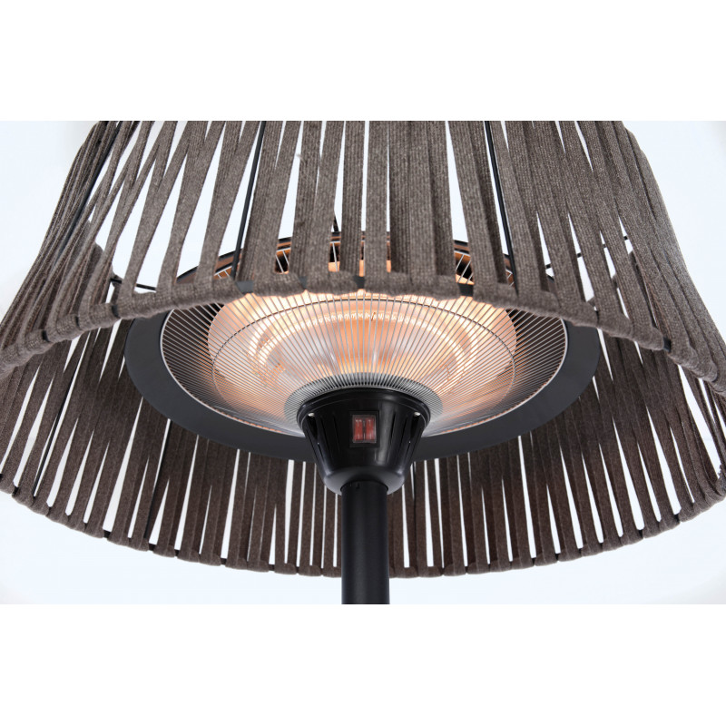 Sunred ARTIX M-SO BROWN Corda Bright standing infrared heater, 2100 W, brown, IP44