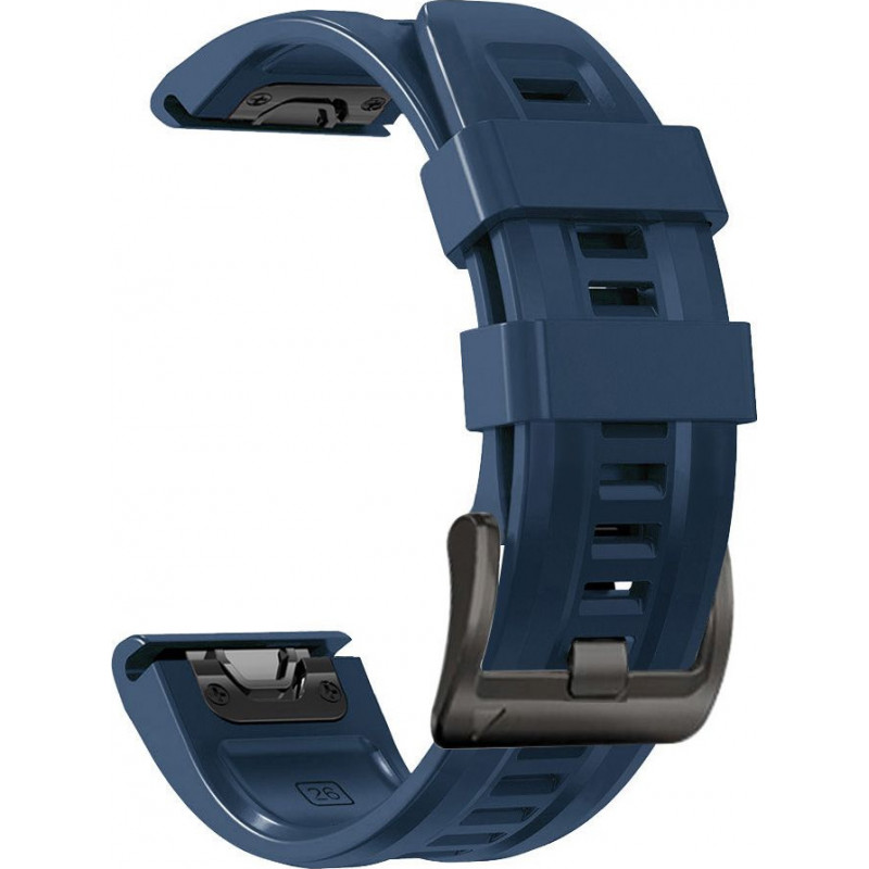 Tech-Protect Iconband THP927NAVBLU Strap for Garmin Fenix 5/6/6 Pro/7, Navy Blue