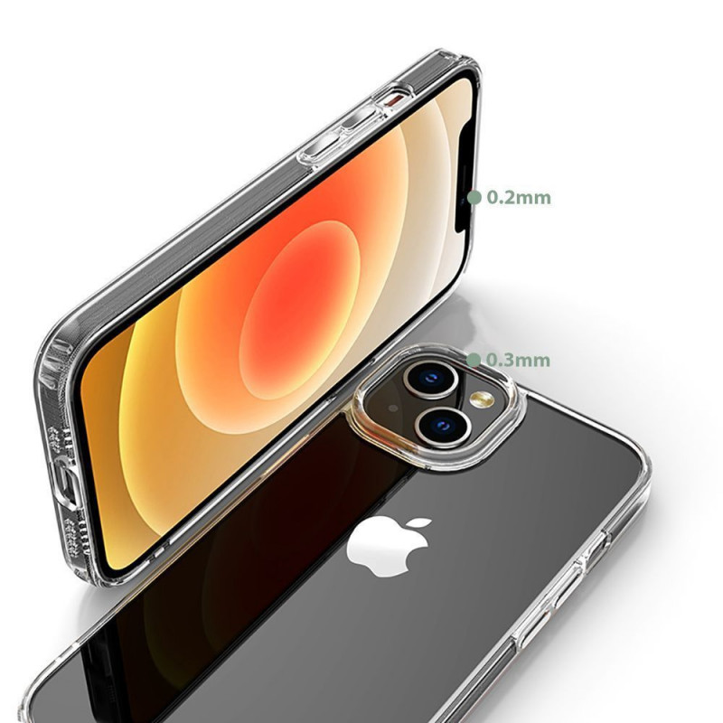 Tech-Protect Flexair Hybrid THP2312 Case for Apple iPhone 15, Clear