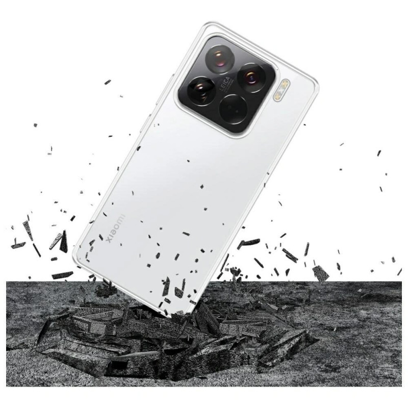 3MK Clear Case for Xiaomi 15, Transparent