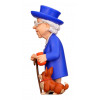 Minix Queen Elizabeth - Queen Elizabeth II With Corgi Collectible Figure