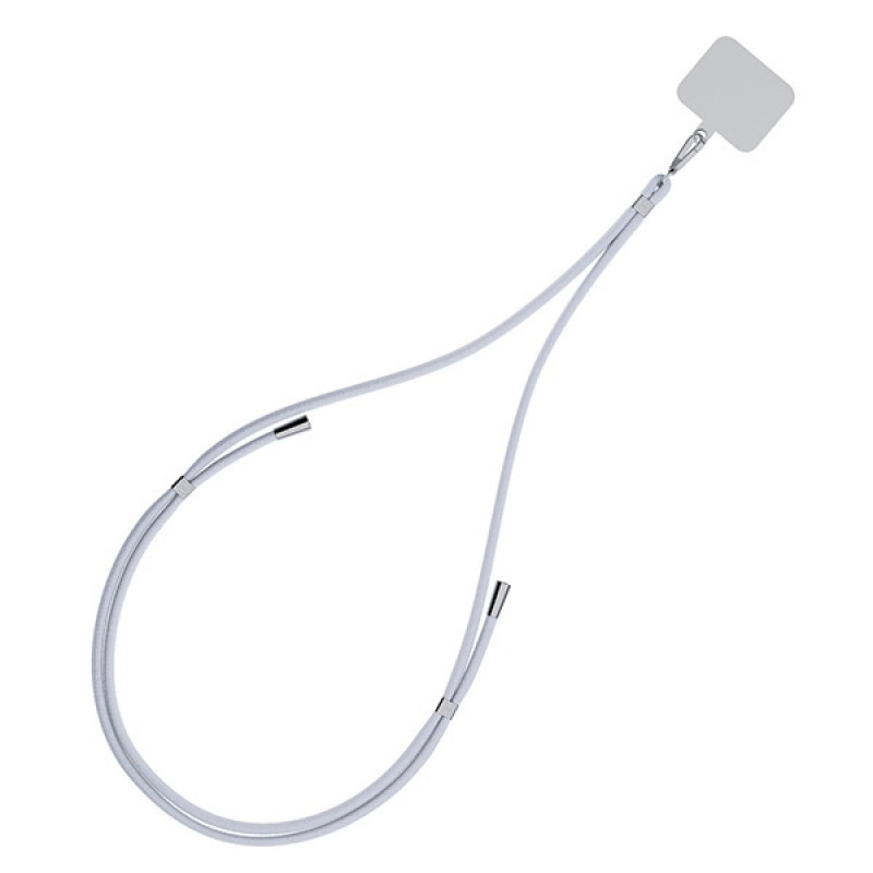 3MK EasyClip Phone Lanyard, Grey / Silver