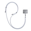 3MK EasyClip Phone Lanyard, Grey / Silver