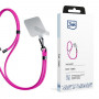 3MK EasyClip Phone Lanyard, Pink / Black