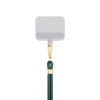 3MK EasyClip Phone Lanyard, Dark Green / Gold