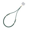 3MK EasyClip Phone Lanyard, Dark Green / Gold