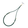 3MK EasyClip Phone Lanyard, Dark Green / Gold