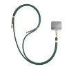 3MK EasyClip Phone Lanyard, Dark Green / Gold