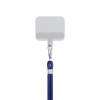 3MK EasyClip Phone Lanyard, Dark Blue / Silver
