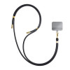 3MK EasyClip Phone Lanyard, Black / Gold