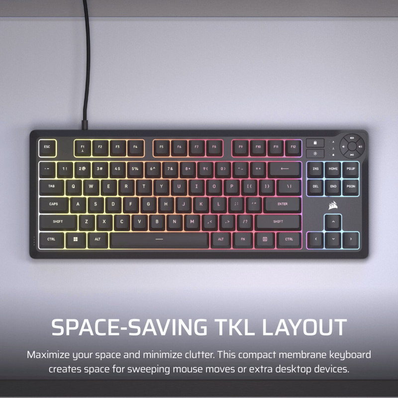 Corsair K55 CORE TKL RGB Gaming Keyboard