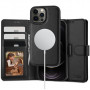 Tech-Protect Wallet MagSafe Case for Apple iPhone 12/12 Pro, Black