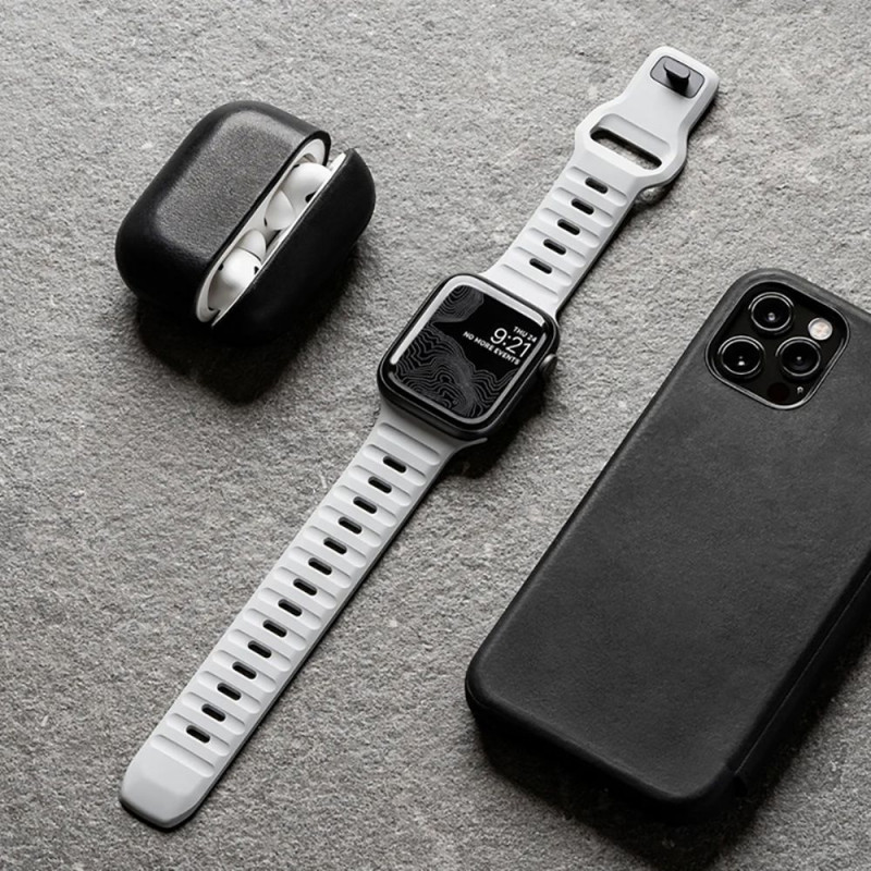 Tech-Protect IconBand Line Strap for Apple Watch 4/5/6/7/8/9/SE/Ultra 44/45/49 mm, Black