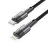Tech-Protect UltraBoost USB-C/Lightning Cable PD 20W 3A 200 cm, Grey