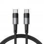 Tech-Protect UltraBoost USB-C/USB-C Cable PD 60W 3A 100 cm, Grey