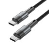 Tech-Protect UltraBoost USB-C/USB-C Cable PD 60W 3A 25 cm, Grey